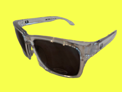 Protective eyewear- Crystal clear frame/ Tinted Lens