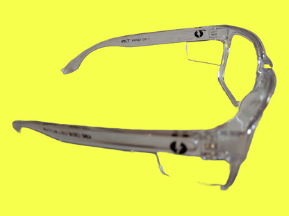 Protective eyewear- Crystal clear frame/ clear Lens